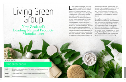Living Green Group New Zealand's Leading Natural Products Manufacturer